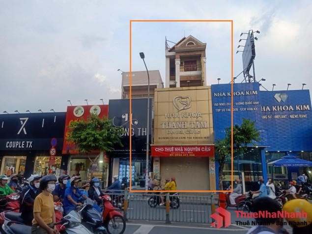 Cho thuê nhà góc 2 mặt tiền Lũy Bán Bích và Vườn Lài, quận Tân Phú (Số 588 LŨY BÁN BÍCH)