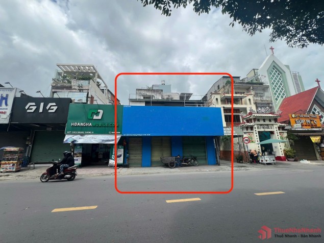 ho thuê mặt bằng 2 mặt tiền 623 Cách Mạng Tháng 8, Phường 15, Quận 10