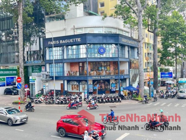 Cho thuê nhà GÓC 2MT số 1 Cao Thắng, Phường 2, Quận 3 ngay ngã 3 Nguyễn Thị Minh Khai