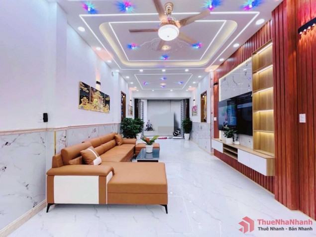 Nhà mới full nt đường 8m- 70m2-3tang Bùi Văn Ngữ Q12 ,sát Ngã 3 Đông Quang - 6 tỷ nhỉnh 0932030061