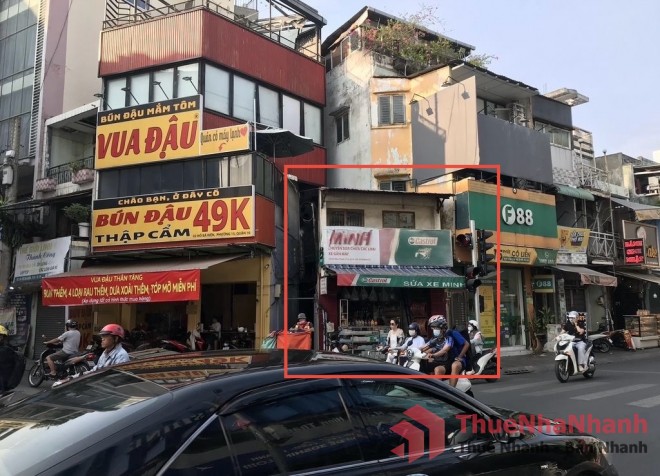 Cho thuê nhà góc 2 mặt tiền Tô Hiến Thành - Hồ Bá Kiện, Phường 15, Quận 10