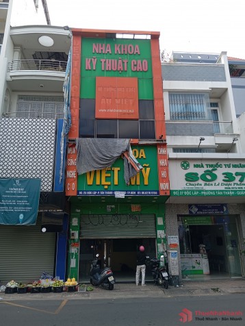 Chính chủ cho thuê nhà mặt tiền 25 đường Độc Lập quận tân phú giá 20 triệu/tháng