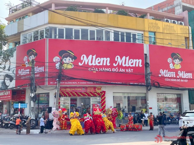 Cho thuê nhà góc 2 mặt tiền Thích Quảng Đức, Chánh Nghĩa, Thủ Dầu Một, Bình Dương