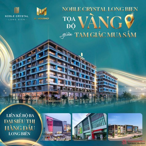 Bán căn hộ 1 ngủ cao cấp tại Noble Crystal Long Biên