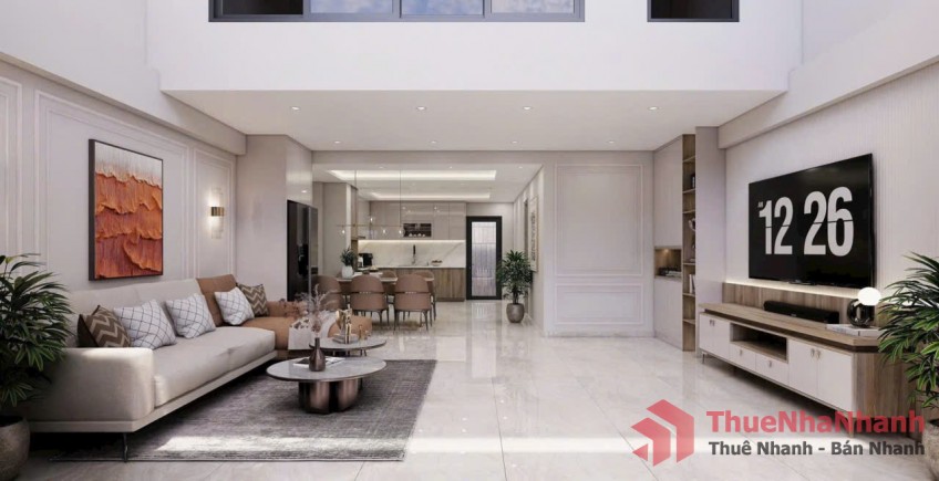 Nhà đẹp long lanh 6 x 15m 1 trệt 5 lầu thang máy trung tâm Sài Gòn