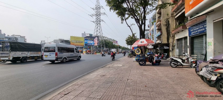 CHO THUÊ NHÀ 4 TẦNG, MẶT TIỀN KINH DOANH KINH DƯƠNG VƯƠNG QUẬN BÌNH TÂN