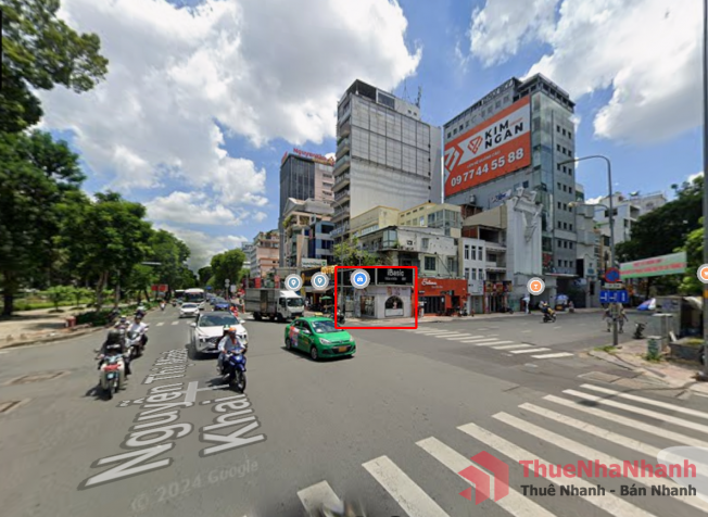 CHO THUÊ MẶT BẰNG CĂN GÓC 2 MT, NGUYỄN THỊ MINH KHAI QUẬN 3