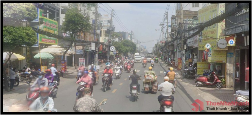 Cho thuê rẻ nguyên căn 4 x 8m 1 trệt 1 lầu CMT8 Quận 3 TP.HCM
